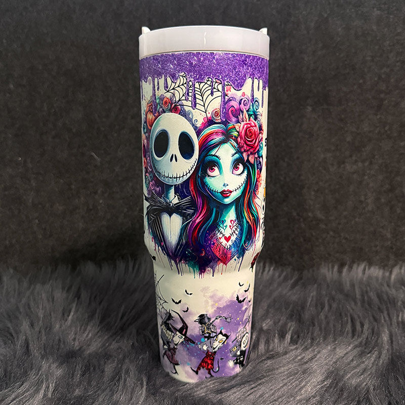 Jack & Sally Collector’s Tumbler 40oz