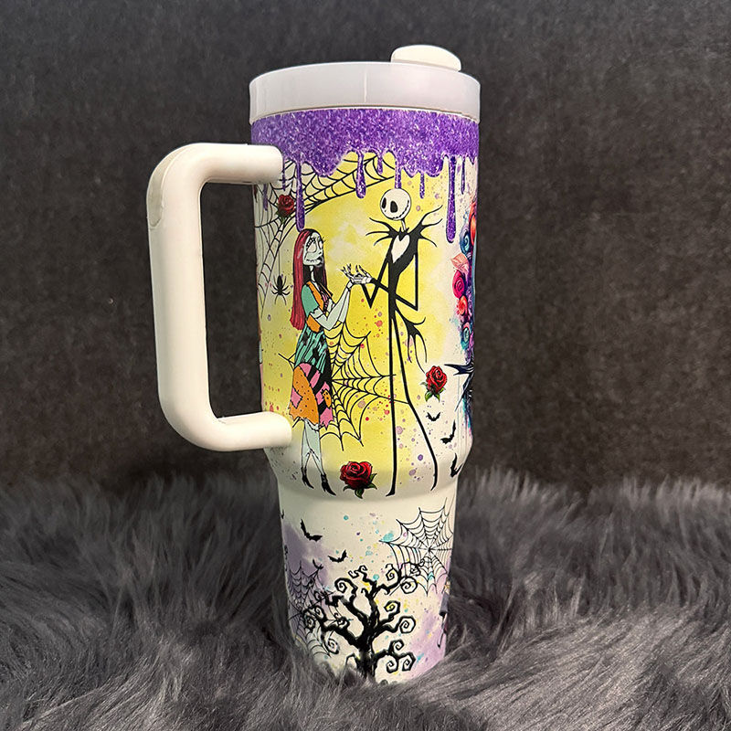 Jack & Sally Collector’s Tumbler 40oz