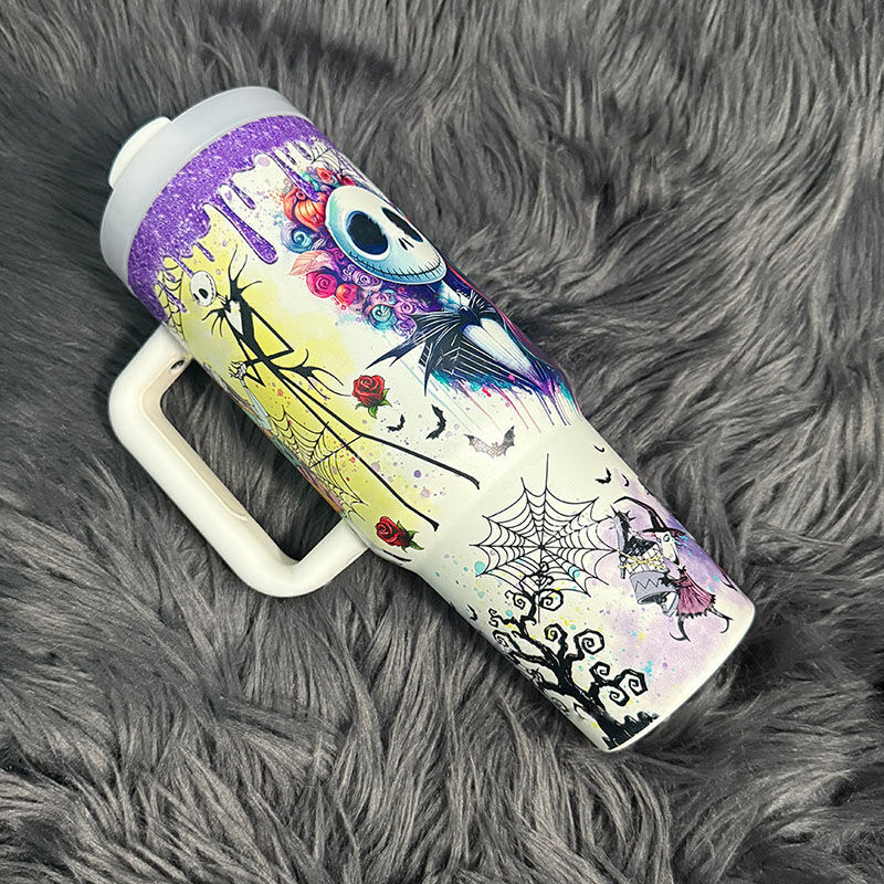 Jack & Sally Collector’s Tumbler 40oz