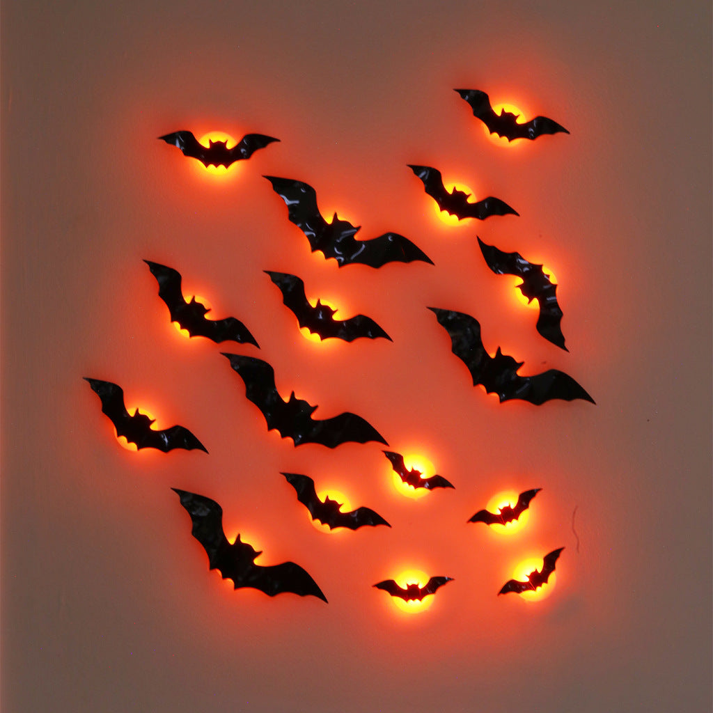 🎃🦇Halloween 3D Bat LED Wall Light Decor