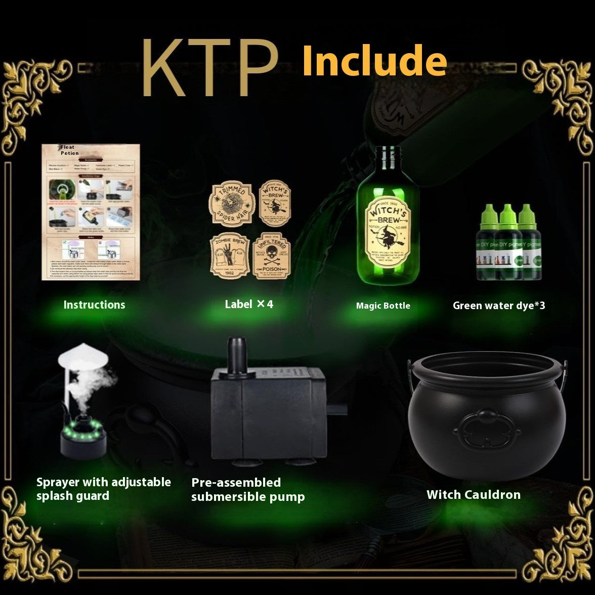 Wizard Bowl Magic Float Bottle