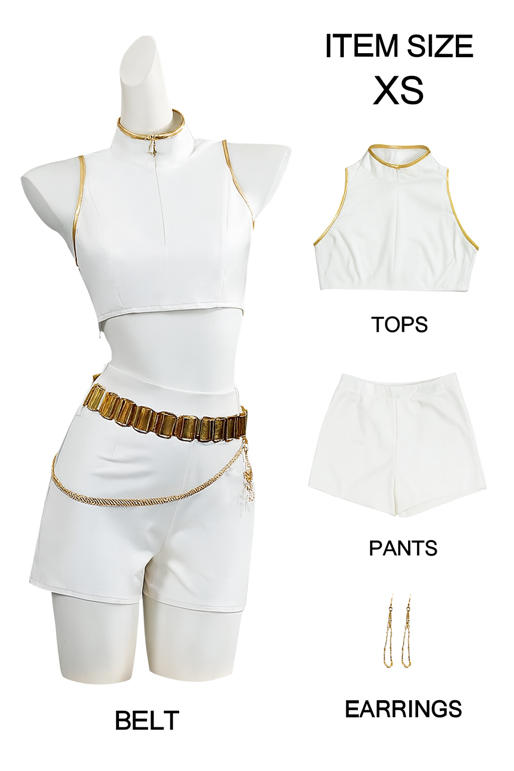 Celestial White Finale Dress K-POP Demon Hunter