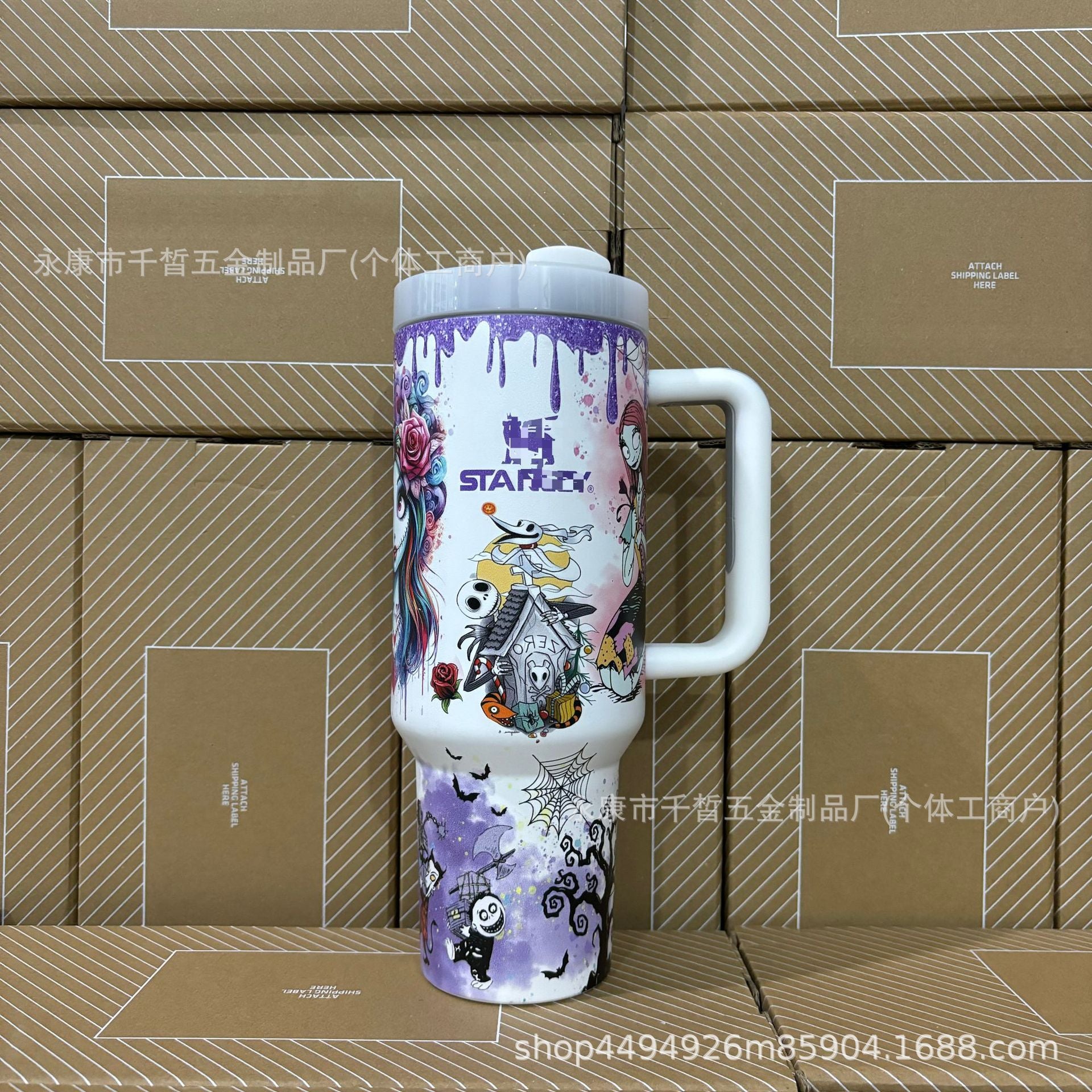 Jack & Sally Collector’s Tumbler 40oz