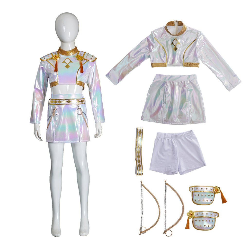 Celestial White Finale Dress K-POP Demon Hunter