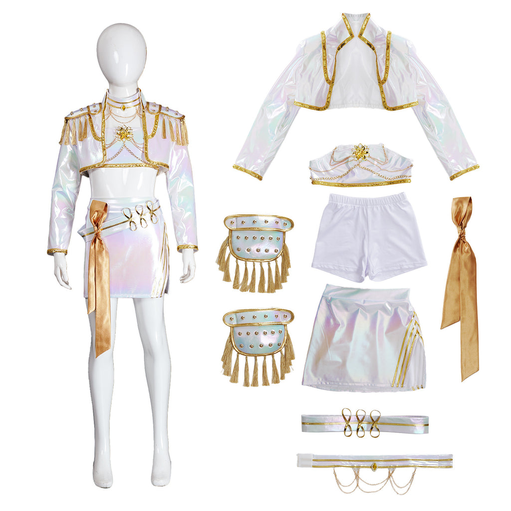 Celestial White Finale Dress K-POP Demon Hunter
