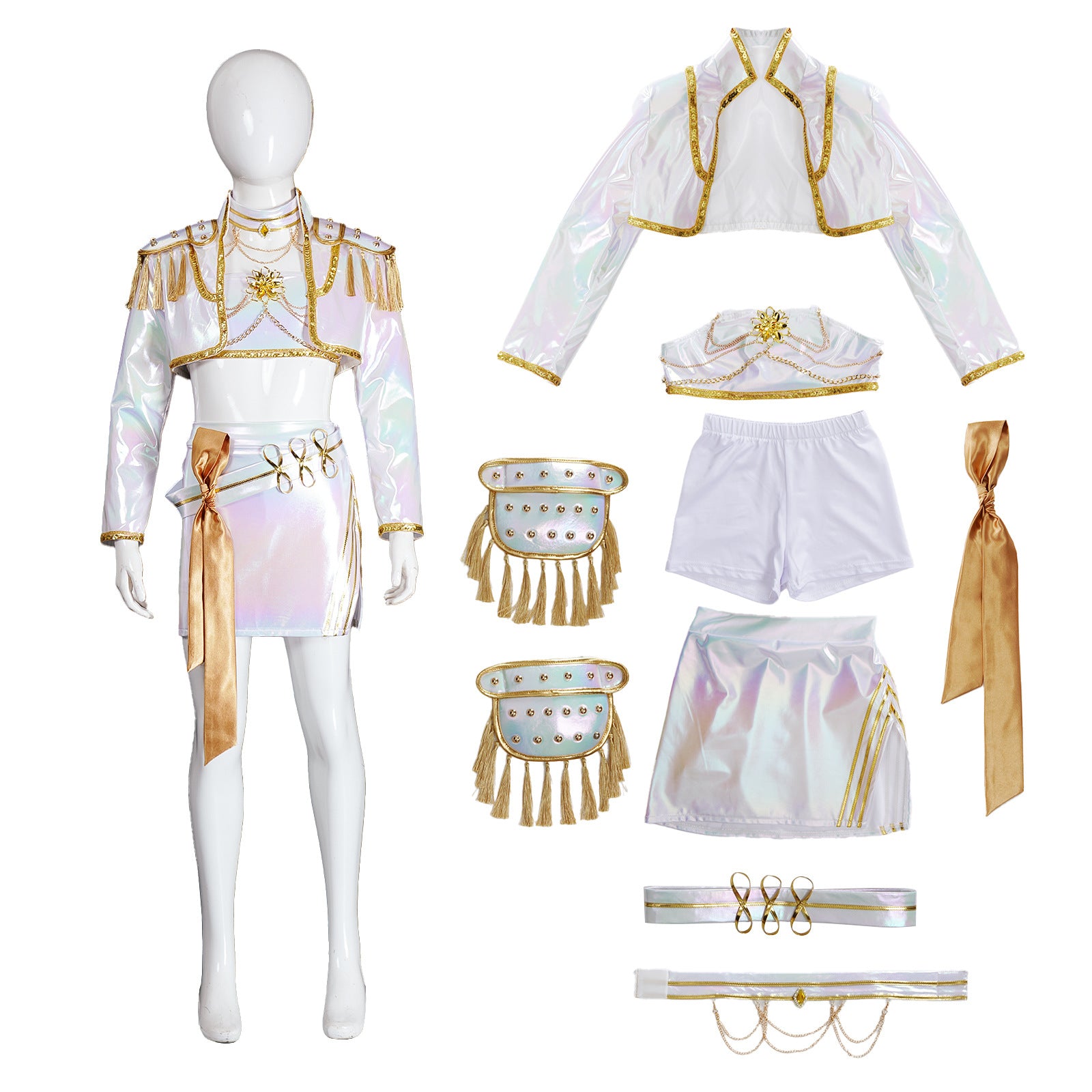 Celestial White Finale Dress K-POP Demon Hunter
