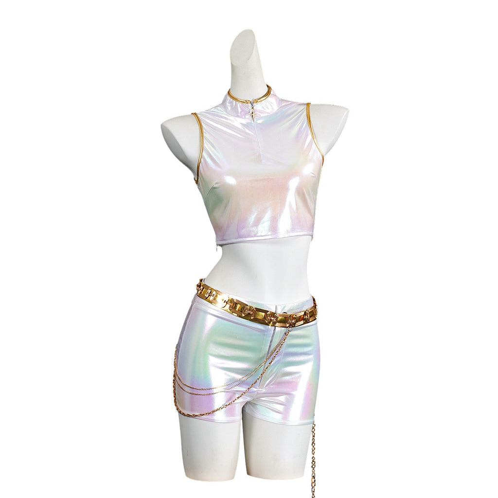 Celestial White Finale Dress K-POP Demon Hunter