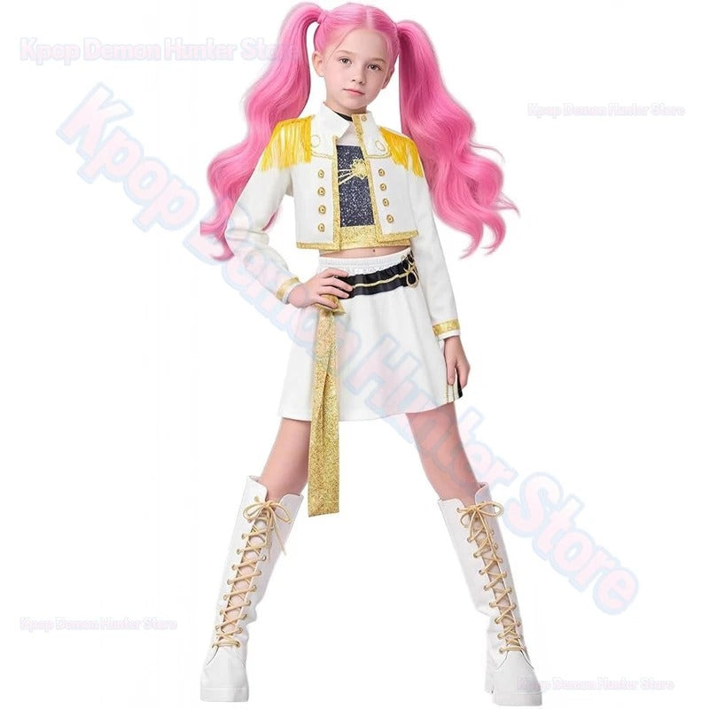 Celestial White Finale Dress K-POP Demon Hunter