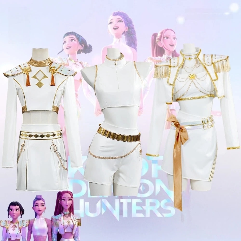 Celestial White Finale Dress K-POP Demon Hunter