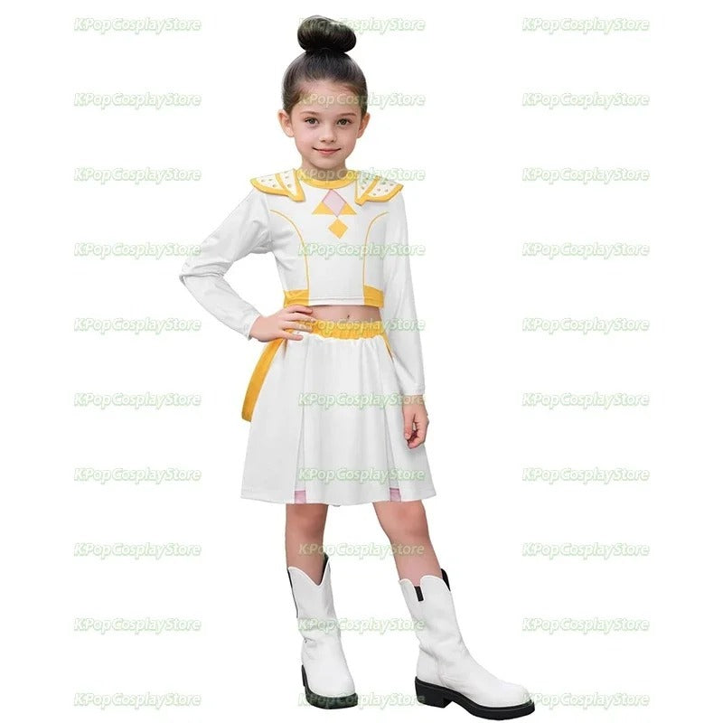 Celestial White Finale Dress K-POP Demon Hunter