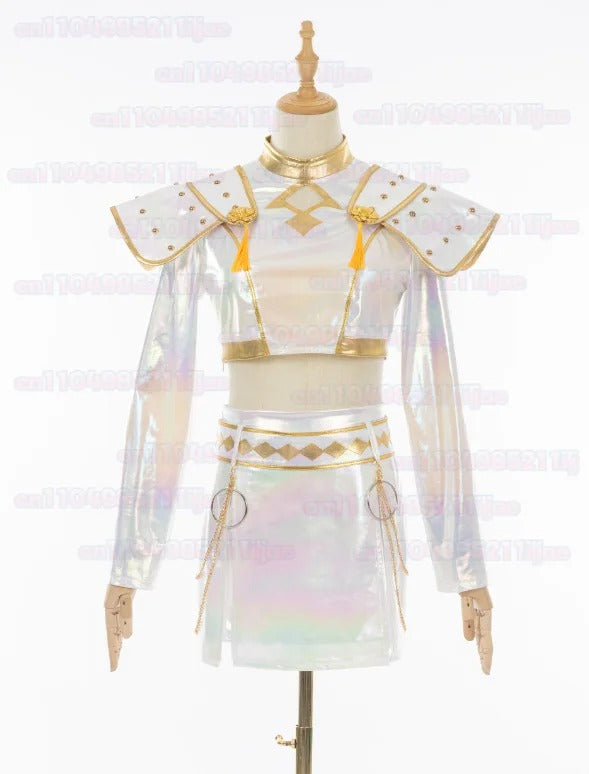 Celestial White Finale Dress K-POP Demon Hunter